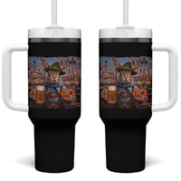 Prost Yall Wolpertinger Oktoberfest Bavarian Folklore Tumbler With Handle