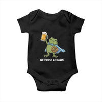 Funny Frog Oktoberfest Bavarian Beer Lover Baby Onesie We Prost At Dawn