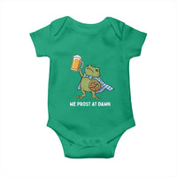 Funny Frog Oktoberfest Bavarian Beer Lover Baby Onesie We Prost At Dawn