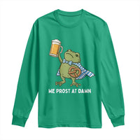 Funny Frog Oktoberfest Bavarian Beer Lover Long Sleeve Shirt We Prost At Dawn