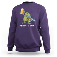 Funny Frog Oktoberfest Bavarian Beer Lover Sweatshirt We Prost At Dawn