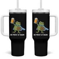 Funny Frog Oktoberfest Bavarian Beer Lover Tumbler With Handle We Prost At Dawn