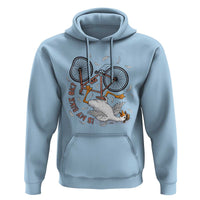 Funny Bike Crash Cycling Goose Lover Hoodie Is My Bike OK