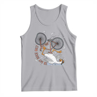Funny Bike Crash Cycling Goose Lover Tank Top Is My Bike OK