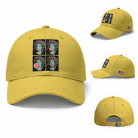 Funny Medusa Blowing Bubble Gum Baseball Cap Greek Mythology Pop Art Gift