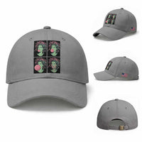 Funny Medusa Blowing Bubble Gum Baseball Cap Greek Mythology Pop Art Gift