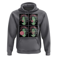 Funny Medusa Blowing Bubble Gum Hoodie Greek Mythology Pop Art Gift