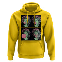 Funny Medusa Blowing Bubble Gum Hoodie Greek Mythology Pop Art Gift
