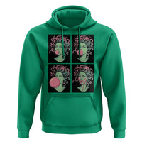 Funny Medusa Blowing Bubble Gum Hoodie Greek Mythology Pop Art Gift
