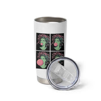 Funny Medusa Blowing Bubble Gum Tumbler Cup Greek Mythology Pop Art Gift