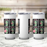 Funny Medusa Blowing Bubble Gum Tumbler Cup Greek Mythology Pop Art Gift