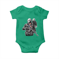 George Washington Tactical Soldier Baby Onesie Military Patriot Bald Eagle USA Flag Gift