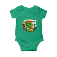 Funny Tacos Dinosaur Baby Onesie Mexican Food Lover Gift - Wonder Print Shop