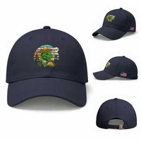 Funny Tacos Dinosaur Baseball Cap Mexican Food Lover Gift