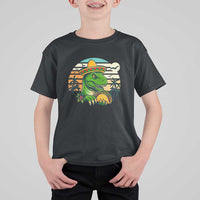Funny Tacos Dinosaur T Shirt For Kid Mexican Food Lover Gift - Wonder Print Shop
