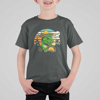 Funny Tacos Dinosaur T Shirt For Kid Mexican Food Lover Gift - Wonder Print Shop