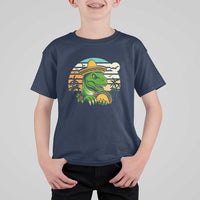 Funny Tacos Dinosaur T Shirt For Kid Mexican Food Lover Gift - Wonder Print Shop