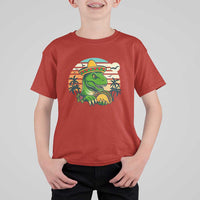 Funny Tacos Dinosaur T Shirt For Kid Mexican Food Lover Gift - Wonder Print Shop
