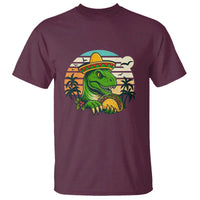 Funny Tacos Dinosaur T Shirt Mexican Food Lover Gift - Wonder Print Shop