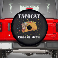 Funny Taco Cat Cinco De Meow Spare Tire Cover Mexican Food Lover Gift - Wonder Print Shop