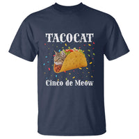 Funny Taco Cat Cinco De Meow T Shirt Mexican Food Lover Gift - Wonder Print Shop