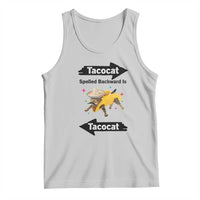Funny Tacocat Spelled Backward Is Tacocat Tank Top Mexican Food Lover Gift - Wonder Print Shop