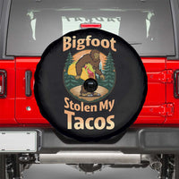 Funny Bigfoot Stole My Tacos Spare Tire Cover Sasquatch Taco Lover