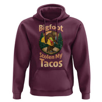 Funny Bigfoot Stole My Tacos Hoodie Sasquatch Taco Lover