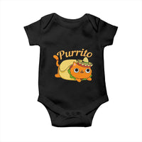 Funny Burrito Lover Gift Baby Onesie Purrito Cat - Wonder Print Shop