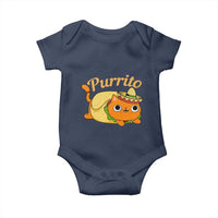Funny Burrito Lover Gift Baby Onesie Purrito Cat - Wonder Print Shop