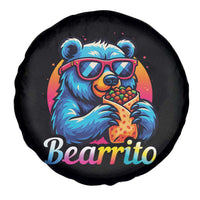 Mexican Food Lover Gift Spare Tire Cover Funny Bearrito - Wonder Print Shop