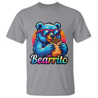 Mexican Food Lover Gift T Shirt Funny Bearrito - Wonder Print Shop
