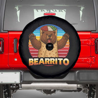 Burrito Lover Gift Spare Tire Cover Funny Bearrito - Wonder Print Shop