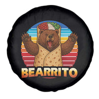 Burrito Lover Gift Spare Tire Cover Funny Bearrito - Wonder Print Shop