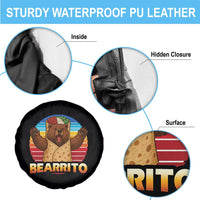 Burrito Lover Gift Spare Tire Cover Funny Bearrito - Wonder Print Shop