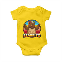 Burrito Lover Gift Baby Onesie Funny Bearrito - Wonder Print Shop