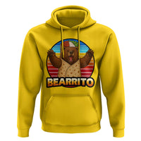 Burrito Lover Gift Hoodie Funny Bearrito - Wonder Print Shop