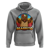 Burrito Lover Gift Hoodie Funny Bearrito - Wonder Print Shop