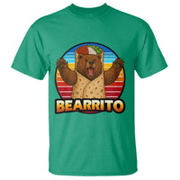 Burrito Lover Gift T Shirt Funny Bearrito - Wonder Print Shop