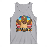 Burrito Lover Gift Tank Top Funny Bearrito - Wonder Print Shop