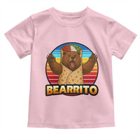 Burrito Lover Gift Toddler T Shirt Funny Bearrito - Wonder Print Shop