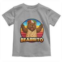 Burrito Lover Gift Toddler T Shirt Funny Bearrito - Wonder Print Shop