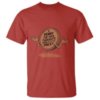 A Penny For Your Thoughts Seems Pricey T Shirt Humor Gift - Wonder Print Shop