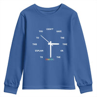 Sarcastic Work Humor Youth Sweatshirt I Do Not Have The Time Or The Crayons - Wonder Print Shop