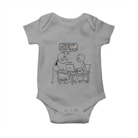 I Do Not Have The Time Or The Crayons To Explain Baby Onesie Funny Office Quote - Wonder Print Shop