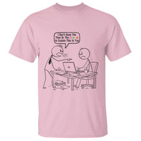 I Do Not Have The Time Or The Crayons To Explain T Shirt Funny Office Quote - Wonder Print Shop