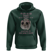 Funny Hamster Meme Hoodie People Should Stop Expecting Normal Humor Gift - Wonder Print Shop