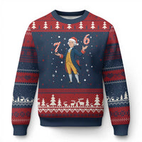 George Washington 67 Meme Ugly Christmas Sweater Funny Xmas Gift - Wonder Print Shop