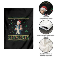 George Washington 67 Meme Garden Flag Funny Christmas Ugly Sweater Gift - Wonder Print Shop
