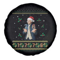 George Washington 67 Meme Spare Tire Cover Funny Christmas Ugly Sweater Gift - Wonder Print Shop